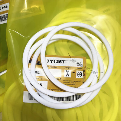 7Y1257 7Y-1257 Lift Tift-besturing Hydraulische cilinderladerafdichtingsset PTFE Witte back-upafdichting