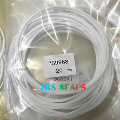 7G9968 7G-9968 Wit PTFE Back-upafdichting Stofafdichting Hydraulische cilinderlift Tift Stuurlader Afdichtingsset