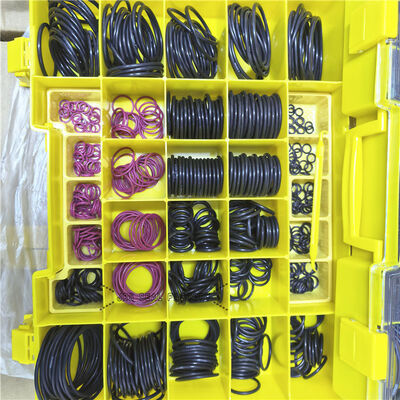 4C8253 4C4782 4C-8253 4C-4782 NBR Zwart Roze Geel Oring Oring voor Hydraulische Cilinder Loader Graafmachine Seal Kit