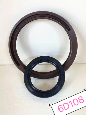 de Motor van de Trapasfront oil seal for excavator van 6D108 S6K 6D34 6D31 6D95