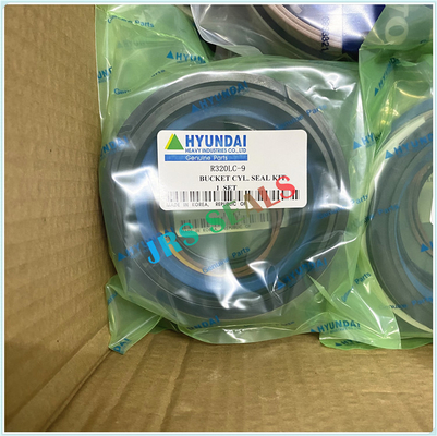 R290 R320 7 9 Hydraulische olieverzegelkit ARM BOOM BUCKET Hydraulische cilinderverzegelkit HYUN.DAI
