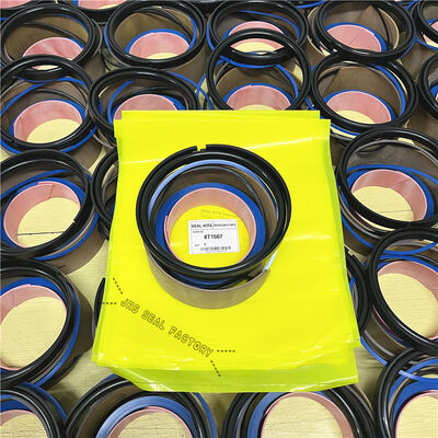 8T1567 8T-1567 Hydraulische Cilinderlader Lift Tift Stuurafdichtingsset NBR Zwarte Oring