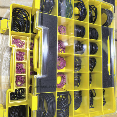 4C8253 4C4782 4C-8253 4C-4782 NBR Zwart Roze Geel Oring Oring voor Hydraulische Cilinder Loader Graafmachine Seal Kit